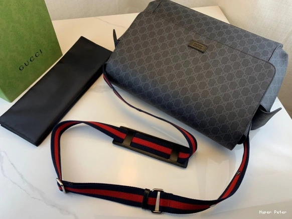 Hyperpeter GUCCI diaper bag GG plus 0818